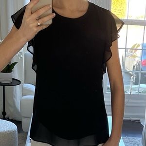 Women’s Zara Ruffle Top size XS